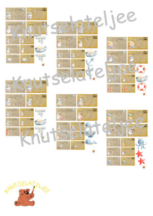 Beach Gnomes postcards