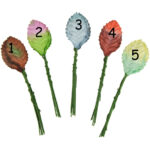 Bladeren (30mm) 10st kleur 1 Bladeren (30mm) 10st kleur 1