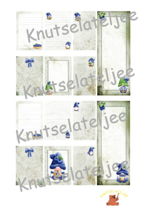 Blue Berry junk cards (2 blz 160gr enkel)