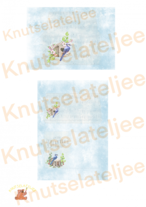 Bosvogels mega envelop 3 (2st)