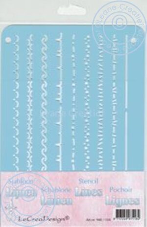 Bullit journaling sjabloon A5 Fun lines