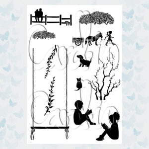 Card-io Clear Stempels In The Swing CCSTINT-02
