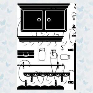 Card-io Clear Stempels On The Shelf CCSTONT-01