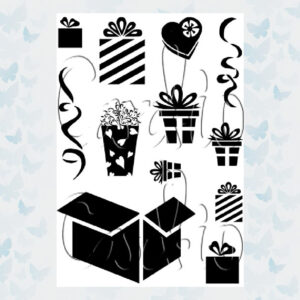 Card-io Clear Stempels Precious Parcels CCSTPRE-01