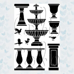 Card-io Clear Stempels Rural Retreats CCSTRUR-01