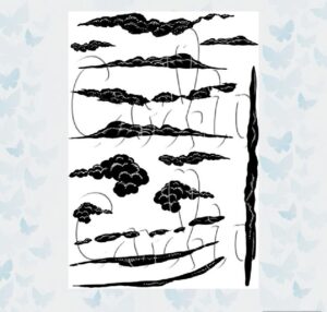 Card-io Clear Stempels Winter Skies CCSTWIN-22