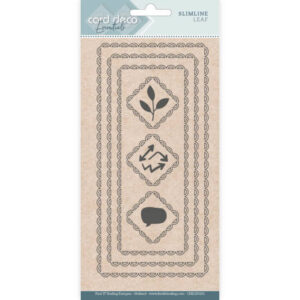 Card Deco Essentials - Slimline Dies - Slimline Leaf