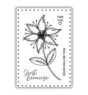Clear Stamp Set A7 Just Because
