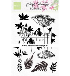 Clear Stamps Colorful Silhouette - Botanical
