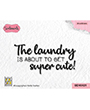 Clear Stamps Sentiments, Super cute laundry