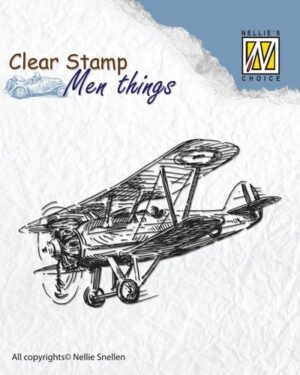 Clear stamps - Men things - Aeroplane