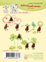 Combi clear stamp Good Luck