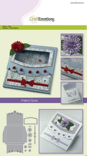 CraftEmotions Die - merci box