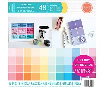 Craft Smith Paint Chip 12x12 Inch Paper Pad