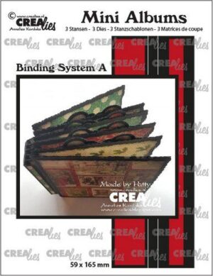 Crealies- mini album bindsysteem A