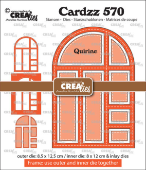 Crealies Cardzz Frame & inlay Quirine