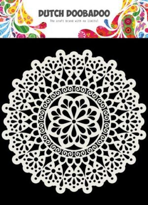 DDBD Mask Art 15 X 15 cm Mandala