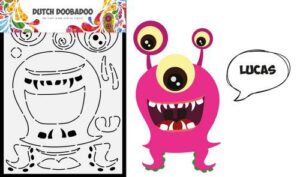 Dutch Doobadoo Card Art Built up Monster 2