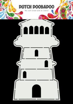 Dutch Doobadoo Card Art Vuurtoren