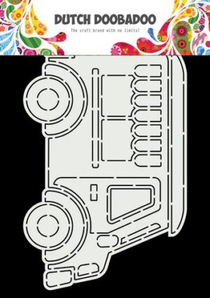 Dutch Doobadoo DDBD Card Art Food Truck A5