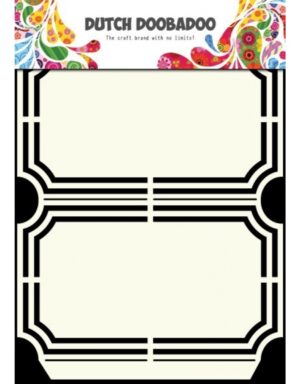 Dutch Doobadoo Dutch Shape Art A5 Ticket