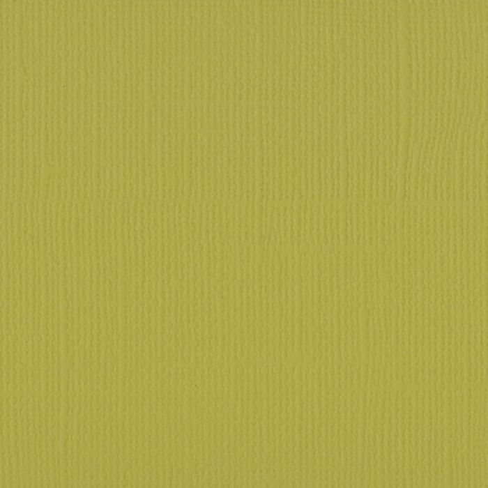 Florence Cardstock texture 30-5x30-5cm Mustard 10 vellen