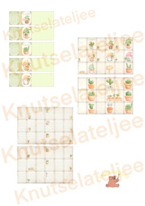 Gnomes miniboekje cactus1 (9blz)