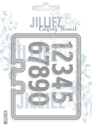 JILLIEZ Cutting Stencil Rolodex
