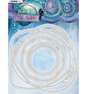 JL Cutting Die Circles Mindful Moodling 147x147mm nr.29