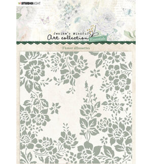 JMA Embossing Folder Flower silhouettes Essentials nr.09