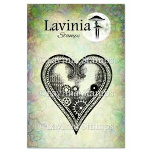 Lavinia Clear Stamp Heart Large LAV785