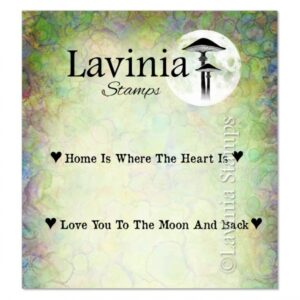 Lavinia Clear Stamp Words from the Heart LAV860