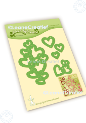 LeCrea - Leabilitie Hartjes ornament snijmal