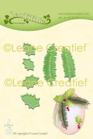 LeCrea - Leabilitie Hulst- den. tak snij en embossing mal