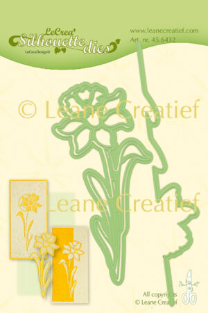 Leabilitie - Silhouette die Narcis snij en embossing mal