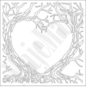 MajeMask Stencil Entwined Trees STEN-01