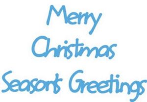 Marianne D Creatables Merry christmas seasons Greeting