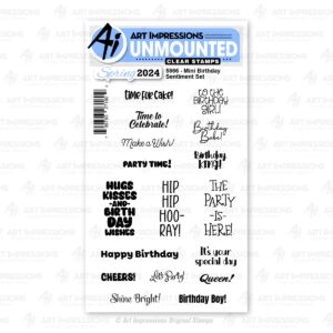 Mini Birthday Sentiment Set