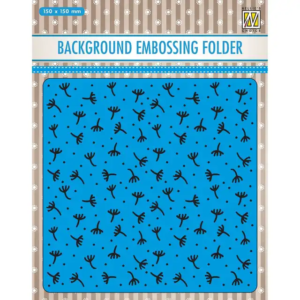 Nellie Snellen  Background Embossing Folders 150x150mm Fluf