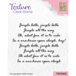 Nellie Snellen  Texture Clear Stempels Snail mail 2