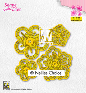 Nellies Choice Shape Die - Bloemen set
