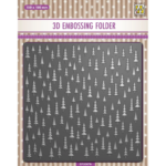 Nellie's Choice  3D Embossing Folder Christmas Trees
