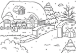 Nellie's Choice Embossing Folder Huisje In De Sneeuw Nellie's Choice Embossing Folder Huisje In De Sneeuw