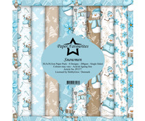 Paper Favourites Snowmen 12x12 Inch Paper Pack