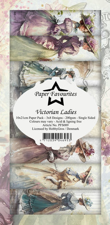 Paper Favourites Victorian Ladies Slim Paper Pack