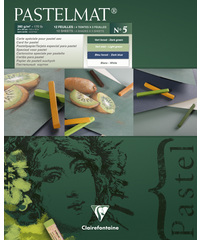 Pastelmat blok nÂ°5 12bl 360g 24x30 groen