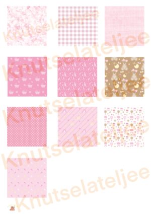 Pattern baby girl (10 vellen)