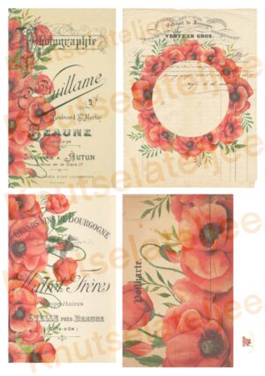 Poppy embelishment 6