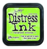 Ranger Distress Mini Ink pad - twisted citron Ranger Distress Mini Ink pad - twisted citron