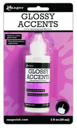 Ranger Ranger Glossy Accents Clear Dimensional Medium 2 fl oz